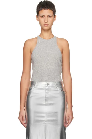 Staud Gray Ayana Tank Top