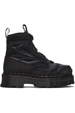 Dr. Martens Black Exoshield XX01 Steel Toe Leather Boots