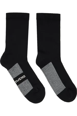Rick Owens Black Porterville Glitter Socks