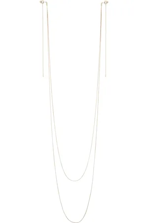 Alaïa Gold Double Earrings