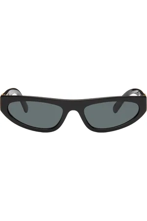 Miu Miu Black Cat Eye Acetate Sunglasses
