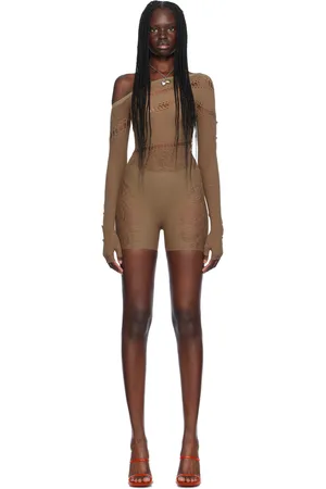 Poster Girl Brown Ivy Romper