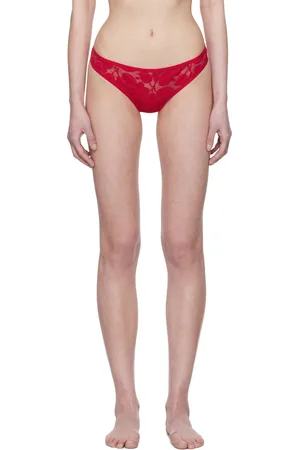 Yasmine Eslami Red Zoe Thong