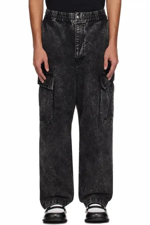 BAPE Garment Dyed Loose Fit Cargo Pants