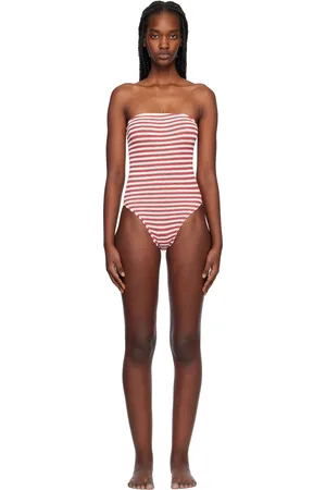 Bond Eye Red & White Fane Swimsuit
