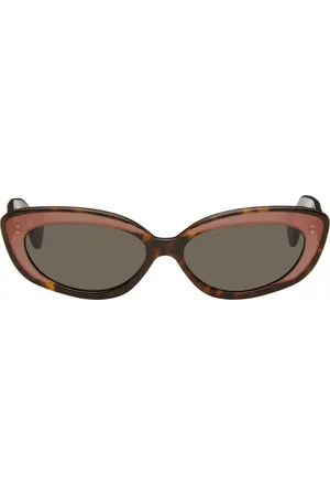 Vivienne Westwood Brown & Black Cat-Eye Sunglasses
