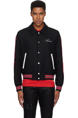 AMIRI Black Bones Bomber Jacket