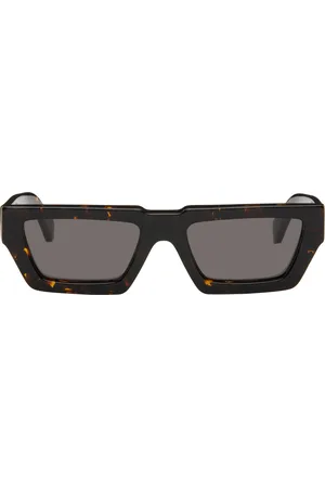 OFF-WHITE Brown & Black Manchester Sunglasses