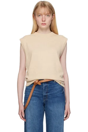 ANINE BING Beige Ronan Sweater