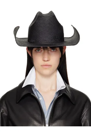 Ruslan Baginskiy Logo Embellished Cowboy Beach Hat