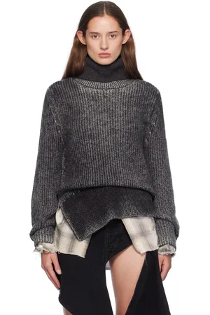 Acne Studios Gray Wool Turtleneck