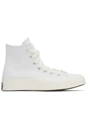 Converse White Chuck 70 Textured High Top Sneakers