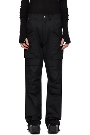 Rick Owens Black Stefan Cargo Pants