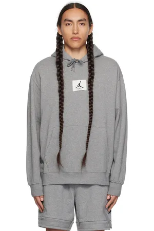 Nike Gray Jordan Flight Hoodie