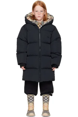 Burberry Kids Nylon Down Puffer Coat