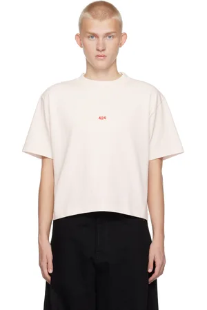 424 FAIRFAX Off-White Cropped Alias T-shirt