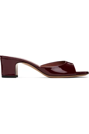 PARIS TEXAS Burgundy Lara 50 Mules