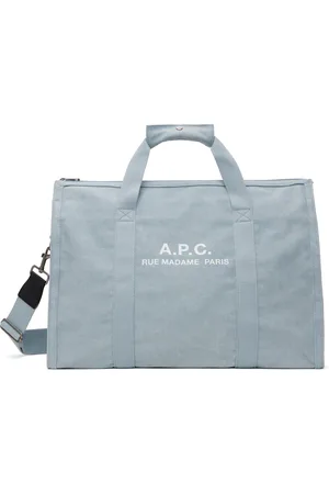A.P.C. Blue Recuperation Gym Duffle Bag