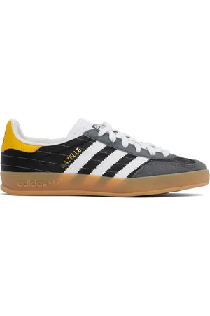 adidas Black & White Gazelle Indoor Sneakers