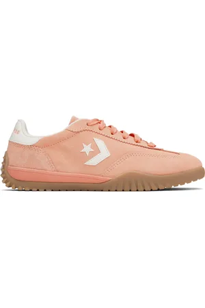 Converse Pink Run Star Trainer Low Top Sneakers