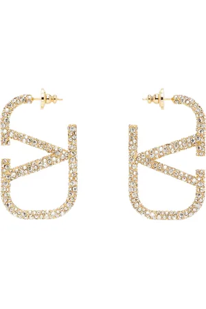 VALENTINO GARAVANI Gold VLogo Signature Earrings
