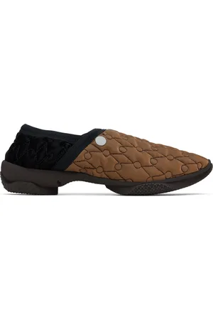 Kiko Kostadinov Brown & Black Solix Slippers