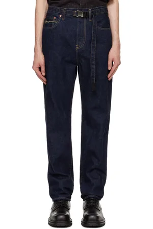 SACAI Navy BEYONDEXX Jeans