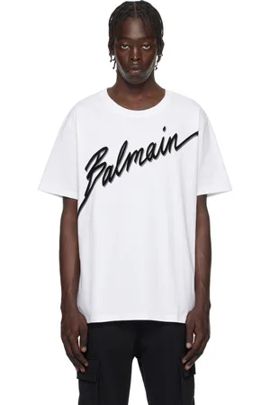 Balmain White Flocked 