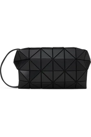 Issey Miyake Black Carton Matte Bag