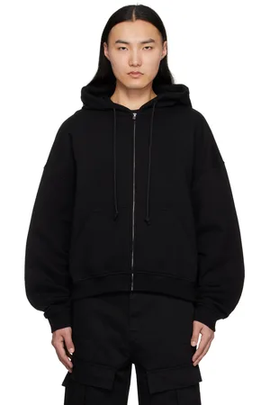 We11 Done Twin All Around Zip-Up Hoodie