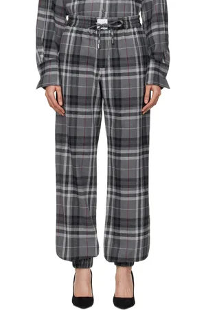 The Attico Gray Long Trousers