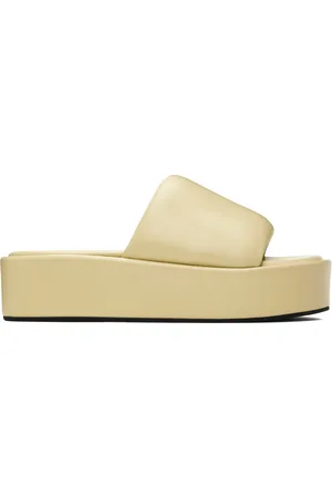 Stand Studio Green Phoebe Flatform Sandals