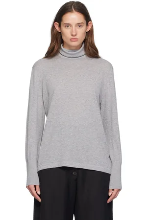 STUDIO NICHOLSON Gray Nilo Turtleneck