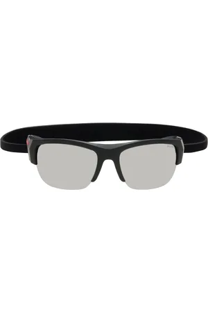 Prada Black Linea Rossa Sunglasses