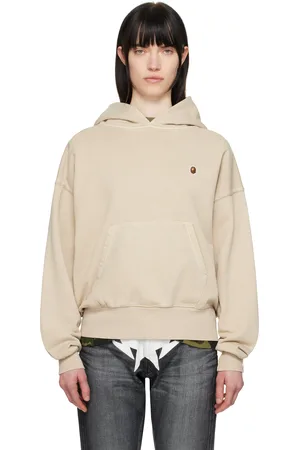 BAPE Pigment Dyed One Point Oversized Hoodie
