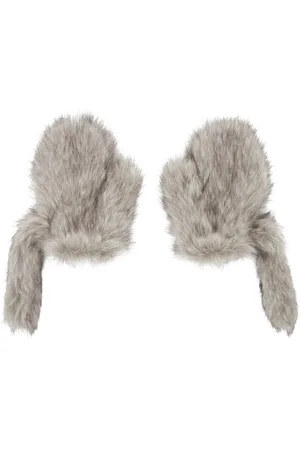 ASHLEY WILLIAMS Gray Storm Mitts