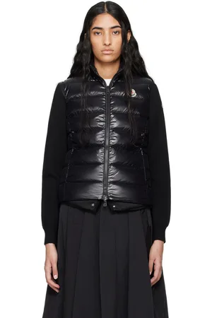 Moncler Black Ghany Down Vest
