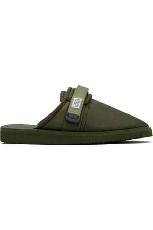 SUICOKE Khaki ZAVO-Cab Slippers