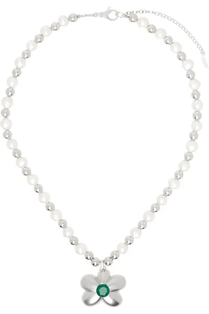 Veert The Flower Pearl Bead Chain