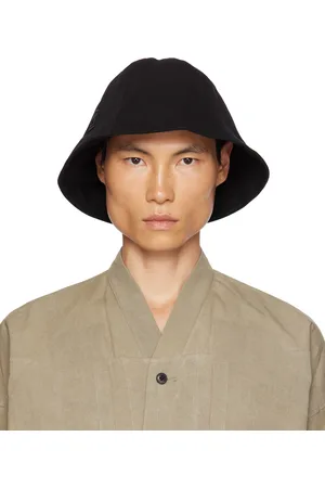 Acne Studios Black Patch Bucket Hat