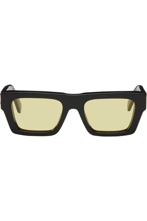 OFF-WHITE Black & Yellow Oregon Sunglasses