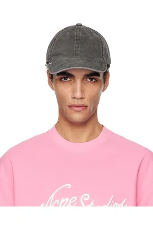 Acne Studios Black Twill Pendant Cap