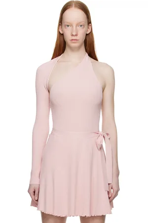 LIVE THE PROCESS Pink Eclipse Bodysuit