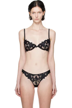 FLEUR DU MAL Black Lily Bra
