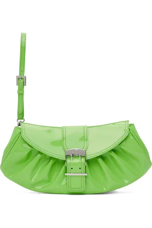 By Far Green Glami Clutch