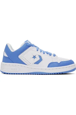 Converse Blue & White Weapon Low Top Sneakers