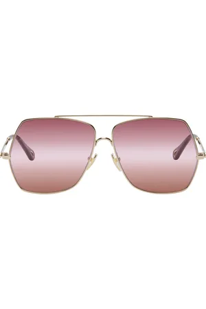 Chloé Gold Aly Sunglasses