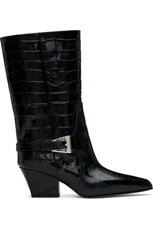 PARIS TEXAS Jane Buckle Midcalf 60 Boots