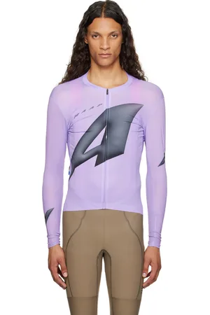 Maap Purple Orbit Pro Air Jersey 2.0 Long Sleeve T-Shirt