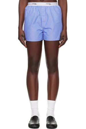 HOMMEGIRLS Blue Boxer Shorts